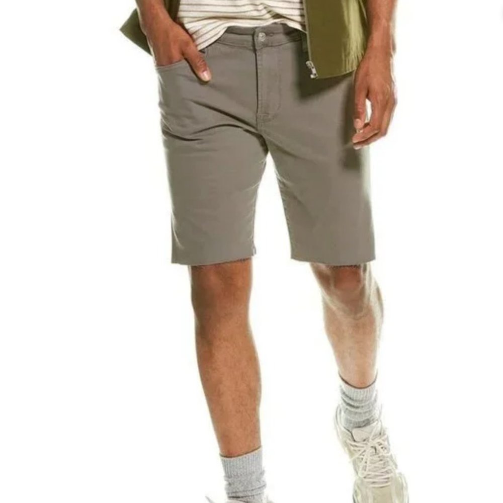 NWT Hudson Jeans, Raw Hem Rex Shorts, Cloud Grey, 32